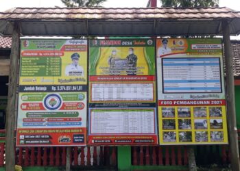 DESA PEJAMBON MASIH  SELALU TRANSPARAN