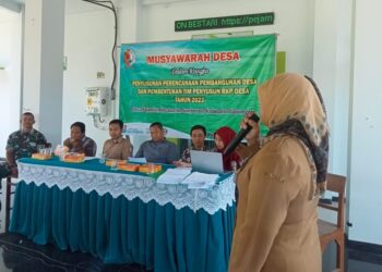 DESA PEJAMBON LAKSAKAN MUSDES RKP HARI INI