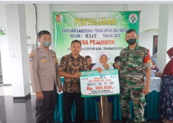 TIUNTAS SUDAH PEMBAGIAN BLT DANA DESA PEJAMBON
