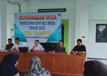 PENERIMA BLT DANA DESA PEJAMBON TELAH DI TENTUKAN