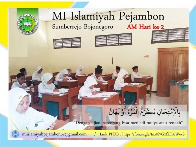21 SISWA MI ISLAMIYAH PEJAMBON IKUTI ASESMEN MADRASAH