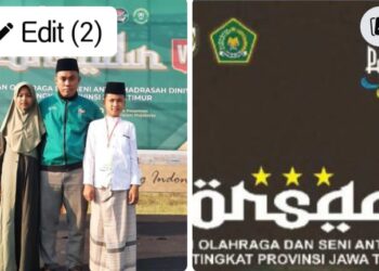 DUA SANTRI MADIN ALFATTAH PEJAMBON BERANGKAT PORSADIN 6 JATIM 2024