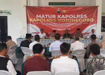 KAPOLRES BOJONEGORO ADAKAN JANDOM BARENG DI PEJAMBON
